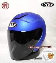 HELM KYT KYOTO SOLID PUTIH|HELM HALF FACE ORIGINAL KYT
