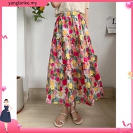 SKIRT WANITA / SKIRT TUTU FLORAL ENGLISH COTTON FROM BANGKOK KOD 555
