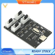 [UTnus9ddL] USB to TTL Module CH340 HUB TYPE-C Interface 4-Channel Four Solo TTL