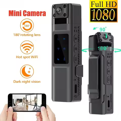 NEW Mini Camera Portable Police Pocket Sport Digital Voice Video Business Conference 1080P Wearable 
