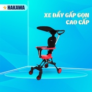 XE ĐẨY EM BÉ GẤP GỌN 2 CHIỀU HAKAWA HK-B07 DỄ DÀNG MANG ĐI MỌI NƠI - HÀNG CHÍNH HÃNG - BẢO HÀNH 3 NĂ