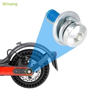Winu 1Pair Electric Scooter Rear Wheel Fastening Bolts Rear Wheel Bolts Screw for M365 Electric Scoo