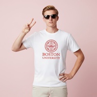 BOSTON University US Premium T-Shirt Cotton cloth short sleeve and long sleeve