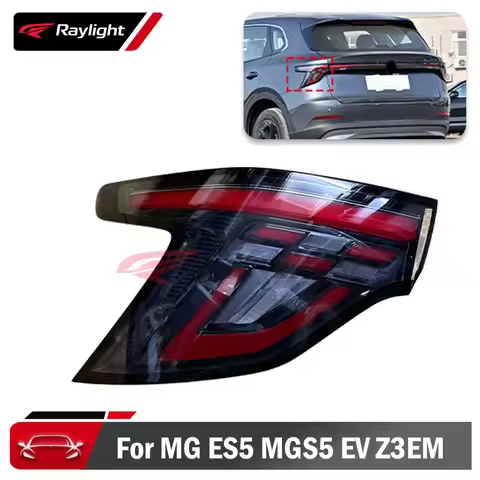 Car Rear Tail Light Assembly LED Brake Turn Signal Lamp For MG ES5 MGS5 EV Z3EM Rear Stop Parking La