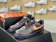 VLONE x Nike Air Force 1 '07 LV8 Low 聯乘波鞋 Black/Orange 黑橙配色 36-46碼