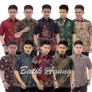 The Latest Modern Men's Batik Shirt/Men's Work Batik Shirt For Employees