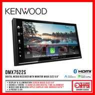 KENWOOD DMX7522S อุปกรณ์รับสัญญาณดิจิตอลมีเดียพร้อมจอภาพ WVGA ขนาด 6.8" Apple CarPlay, Android Auto™ แบบมีสายและไร้สาย / AMORN AUDIO