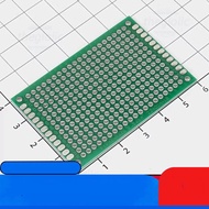 [3 Pieces]- FR4 PCB Solder Test Board 4x6cm Green Coated 2 Sides IC2 Components