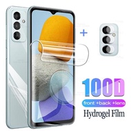 LAYAR Screen Protector Compatible for Samsung Galaxy M23 M33 Hydrogel Material 3-in-1 Package - Sams