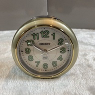 【Ready Stock】Orient alarm clock OG149 alarm luminous light snooze quiet sweep second hand