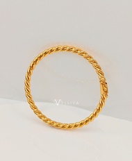 [VJ]Bangle "Classic Type" Kids Bangles 999.9 Gold Plated BG20 <Gelang Tangan Budak>