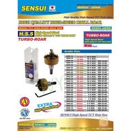 [100% Original] Sensui HSS Hole Saw 16mm-75mm High Speed Steel Saw Tip Drill Bit Hole Cutter Tool fo