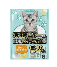 多買多平!!  QQ Kit 活性炭紙貓砂 8L Cat Litter Cat Sand