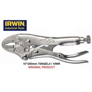 1 UNIT IRWIN VISE-GRIP CURVED LOCKING PLIER WITH WIRE CUTTER (10 INCH/250MM)