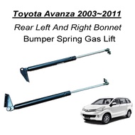Toyota Avanza 2003-2011 Rear Bonnet Absorber Bonnet Damper Gas Spring Gas Lift Boot Lifting Support