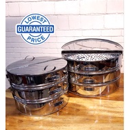 Round Steamer stainless/16x3layer inch/Siopao/Siomai/puto