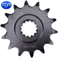 520-14T Motorcycle Front Sprocket For Suzuki DL250 17-20 GSR250 12-17 GSX250 17-20 GW250 12-17