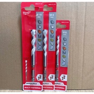 Milwaukee multi-material drill bit 4932 4710 96 - 4932 4711 04 - 4932 4711 07 (6mm/8mm/10mm)