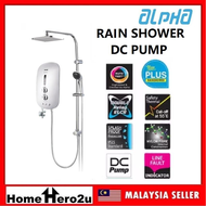 Alpha SMART 18I PLUS Inverter DC Pump Water Heater with Rain Shower White - Homehero2u
