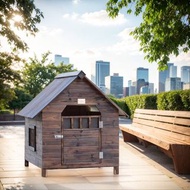 戶外木製狗屋 outdoor wooden dog house