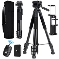 K&F Concept KNF 68" Camera Tripod, Lightweight Portable Travel Outdoor DSLR, Iphone, Android Tripod