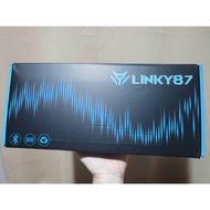 (New Never Used) ELECFOX LINKY87 Mechanical Keyboard Tri-Mode Gasket Adjustable Mode