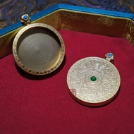 Gawu Box Gilt DZ4 Painting Core.Electroplating 4K Empty Box Ancient Method Multiple Treasures Cheng 