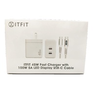 Samsung ITFIT 45W Travel Charging Set (With 100W 5A Data Display Cable) ITPW37BE