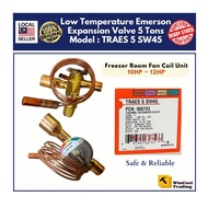 Low Temp Emerson Thermal Expansion Valve Model : TRAES 5 SW45 (R404a/R507 Gas)