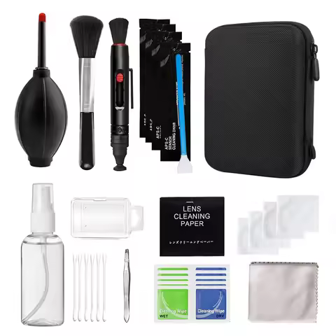 47Pcs Digital Camera Sensor Cleaning Kit Cameras Set Cleaner Kit DSLR Lens Digital Camera Mobile Pho