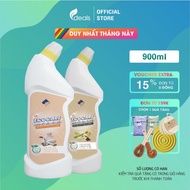 Ecocare Soapnut Toilet Cleaner 900ml - Removes dry stains, yellow stains, kills bacteria, deodorizes