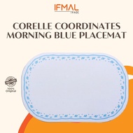 Corelle Coordinates Morning Blue Reversible Placemat Table Mat Dining Pelapik Alas Meja Makan