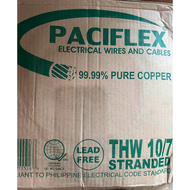 Paciflex THHN Per Meter #14 2.0mm #12 3.5mm #10 5.5mm Electrical Wire Stranded Pure Copper THWN 1m