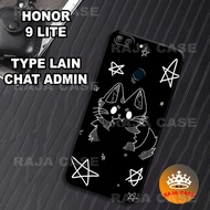 Rc11 HONOR 9 LITE rubber softcase - NEKO Motif - HONOR 9 LITE case - Casing - HONOR 9 LITE silicone 