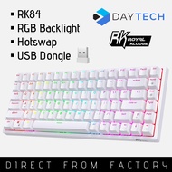 RK84 Bluetooth or Wired Mechanical Gaming Keyboard Hot Swappable Royal Kludge Wireless
