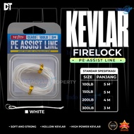 Kevlar Assist Line Firelock Ultra Hollow Kevlar Thread Assist Tie