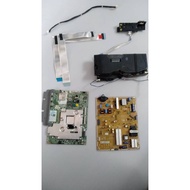 (258) LG 55SJ800T Mainboard, Powerboard, LVDS, Button, Speaker, Stand. Used TV Spare Part LCD/LED