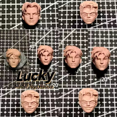 1/12 Assisstant Red Robin Boy Soldier White Model Toys Unpainted Head Customization For 6inch Mafex 