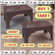 ZOOEY CENTER TABLE RATTAN 655-CT DINING OUTDOOR TABLE LONG TABLE