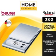 Beurer Stainless Steel Kitchen Scale Up To (3 kg) KS22