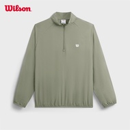 Wilson Men PLAYER HALF-ZIP WIND SHELL WM20042512DYE Official Store