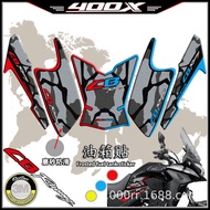 Suitable for Honda CB400X Fuel Tank Sticker cb500x Fishbone Decal Modified Matte Anti-Slip Anti-Scra