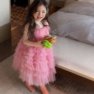 2026 Children's Dress/Princess Dress/Girls' Sling Dress
