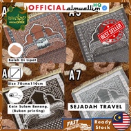 12.12 Sale Sejadah Travel Saiz Dewasa Design Kaabah Masjid Turki Ringan Lembut Boleh Lipat Boleh Basuh Harga Borong