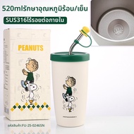 CRAYON SHINCHAN | แก้วกันความร้อนพร้อมหลอด แบรนด์ร่วม
