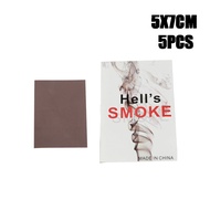1SET / 5PCS 5*7/10*7 Finger Smoke Magic Trik Sulap Jari Keluar Asap Mainan Ajaib Mistis Prank