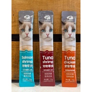Cat Stick/Cat Snack/Cat Treats/Cat Wet Food/Cat food/PEIEN Salmon Tuna Shrimp Chicken Makanan Kucing