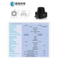 HOT NEW Pacecat 2023 Hot Sales 2d Tof Industrial Grade Scanning Laser  Lidar Sensor For Agv Amr  Obs