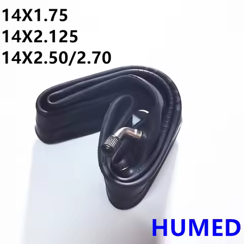 14 Inch 14x2.125 Butyl Inner Tube 14x1.75/2.125/2.50/2.70 for Electric Scooters E-Bike Unicycle Tyre