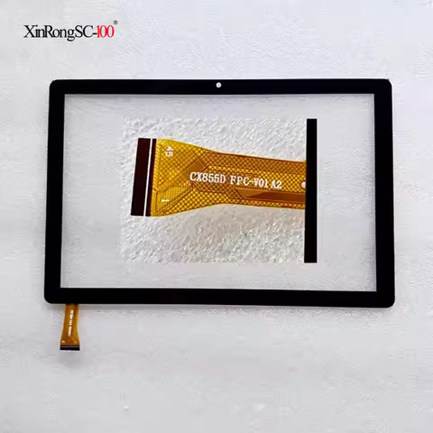 Black 10.1 inch P/N CX855D FPC-V01 A2 Tablet capacitive touch screen digitizer sensor CX855D Touch S